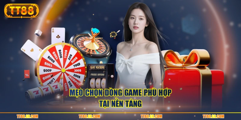 Mẹo chọn dòng game phù hợp tại nền tảng